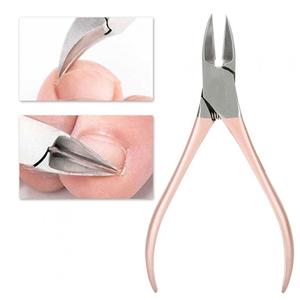 Cortaúñas Profesional de Acero Inoxidable, Hoja Curva, Punta Afilada, Forma Biselada, Herramienta de Manicura y Pedicura para Adultos, Nuevo Diseño - Product Image 4