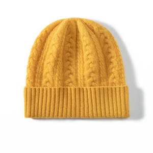 Gorro de Invierno de Alta Calidad para Niños, Gorro de Punto Unisex, Gorros de Cachemira Pura para Niños, Gorros para Niños, Gorros para Niñas, Accesorios - Product Image 3