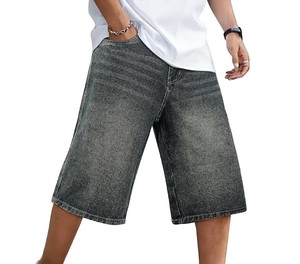 Vintage Inspired Mens Denim Shorts Suitable For Casual Styling And Outdoor Activity - Product Image 2