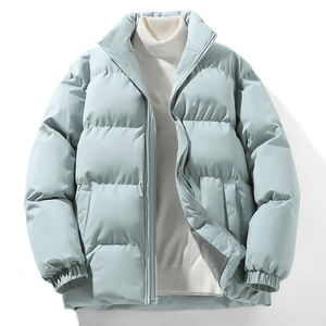 Chaqueta acolchada para hombre con estampado personalizado, impermeable, informal, con cremallera, para invierno, unisex, precio al por mayor. - Product Image 2