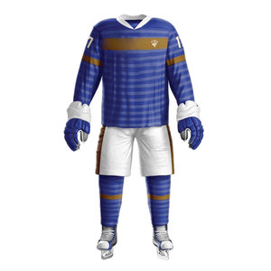 Nuevo conjunto de camiseta y pantalones de hockey sobre hielo para hombre con tela que absorbe la humedad, ligero y duradero, perfecto para actividades deportivas - Product Image 2