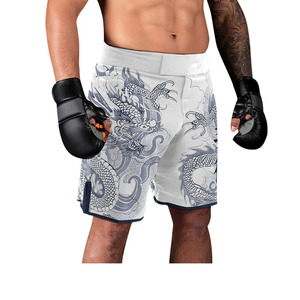 women men adult youth sublimation boxing <b>grappling</b> jiu jitsu BJJ fight MMA shorts Premium quality Men's custom - Product Image 1