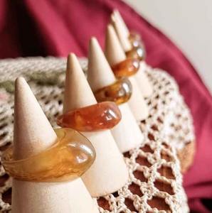 Premium Bulk Resin Fashion Rings – Handmade Women’s Jewelry for Casual, Beach & Party Use - Product Image 4