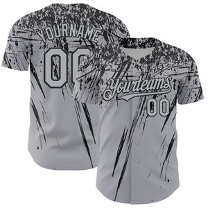 Maillot de baseball professionnel à manches courtes, col en V, 100 % coton biologique, antibactérien, toutes saisons, entièrement boutonné, sublimation frontale, OEM - Product Image 3