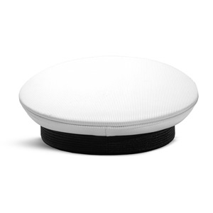 Gorra de Marinero de PVC Blanca y Negra de Alta Calidad Personalizada con Logotipo Bordado, Gorra Casual para Fiestas, Uniformes, Gorra de Barco, Suministro al por Mayor - Product Image 2
