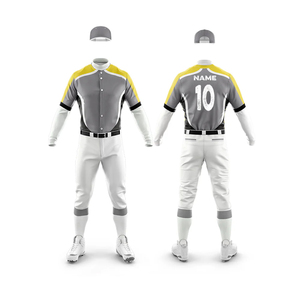 Camiseta de béisbol a rayas estampada 100% poliéster, uniforme de béisbol de color personalizado, uniforme con logotipo personalizado para hombre, de calidad económica. - Product Image 2