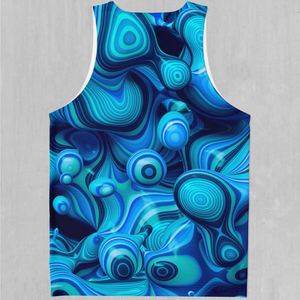Camiseta sin mangas de sublimación para hombre de alta calidad, de licra/nailon, para deporte y fitness, lavada, talla grande, para transferencia térmica - Product Image 2
