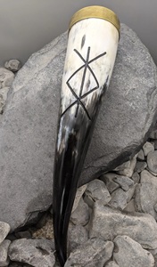 Cornes de bœuf polies pour la décoration de voitures et de maisons, crânes de bétail montés, artisanat écologique, mug bio pour cadeau de mariage - Product Image 5