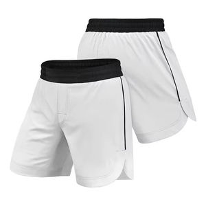 Wholesale Men Muay <b>Thai</b> <b>Shorts</b> Solid Color Made Breathable Anti Wrinkle Lightweight Boxing Fight Training Wear <b>mua</b> - Product Image 1