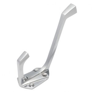 Refined aluminum wall <b>hooks</b> crafted for seamless household organization and dependable utility in daily routines - Product Image 6