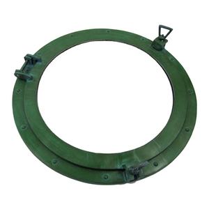 Ojo de buey náutico de forma ovalada decorativa con acabado pulido plateado de Metal con espejo Fabricación y suministro de nuevo diseño - Product Image 5