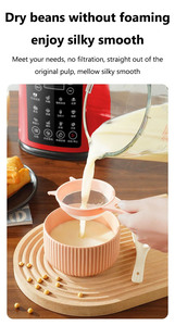 Blender portable OEM 1000W avec commande tactile, pot en verre borosilicate haute résistance, lames en acier inoxydable à faible bruit, étanche - Product Image 6