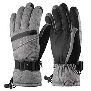 Guantes de Esquí para Hombre, con Aislamiento Térmico Thinsulate, Resistentes al Viento, para Invierno y Nieve - Product Image 6