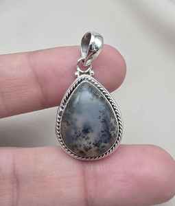 Pendentif en agate, argent sterling 925, bijoux en pierres précieuses naturelles faits à la main, fabricant en gros - Product Image 6