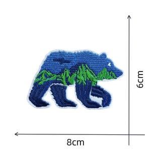 Écusson brodé personnalisé avec logo, badge auto-agrippant Velcro, patch 3D gonflé thermocollant pour vêtements et chapeaux - Product Image 5
