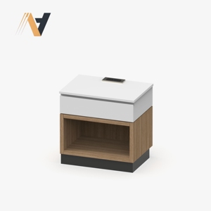 Juego de Muebles de Dormitorio de Lujo Moderno, Concepto de Almacenamiento Modular, Acabado en Chapa de MDF/HPL/LPL, Interior Contemporáneo de Fábrica en Vietnam - Product Image 2