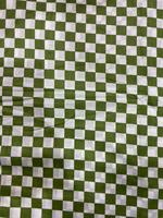 Tissu en coton indien Kaya Loom KL-82 à carreaux 60x60, non tissé, écologique, biologique, léger, imprimé, pour la décoration intérieure et les sacs pour garçons