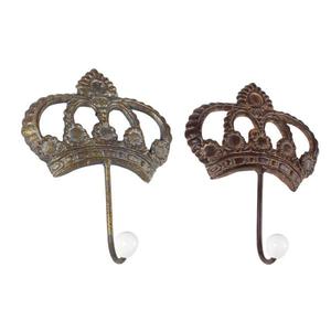 Gancho de Pared de Metal de Estilo Antiguo, Gancho Decorativo de Hierro Fundido para Colgar Bolsos, Ropa, Llaves y Toallas - Product Image 4