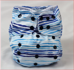 Pañales de Tela Reutilizables para Bebé |   Cubiertas de Pañales Lavables y Ajustables para Bebés |   Pañales Suaves con Botones a Presión y Lindos Diseños Impresos - Product Image 3