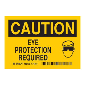 Etiquetas de Seguridad de Protección Ocular, Duraderas, Resistentes a los Rayos UV, Autoadhesivas, para Áreas de Laboratorio e Industriales - Product Image 3