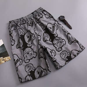 Mejor Proveedor, Servicio OEM, Shorts de Playa con Estampado de Langosta Roja, Hechos a Mano, Tela Suave y Transpirable, Diseño Sólido - Product Image 6