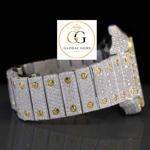 Top Quality Iced out Watch with Arabic Numerals Diamond For Mens Luxury Fashion Collection Available at Good Price - Product Image 5