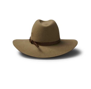 Professional Western Leather Cowboy Outback Style Wide Brim Bush <b>Hat</b> Travel Casual Premium Quality USA Europe Wholesale Trend - Product Image 4