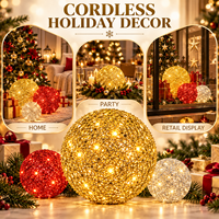 Grenzüberschreitende Weihnachtsdekorationen Eisen-Christbaumschmuck Dekorative Kugeln Europäisch-Amerikanischer Luxuriöser Stil Verschiedene Designs