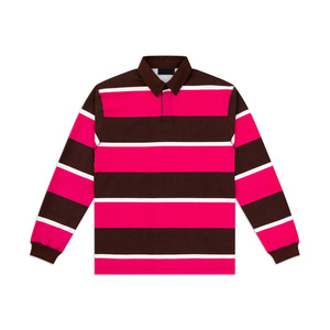 Camiseta Polo de Manga Larga a Rayas Personalizada de Fábrica, Camisetas Casuales con Gráficos para Hombre, Camisetas Polo Vintage - Product Image 1