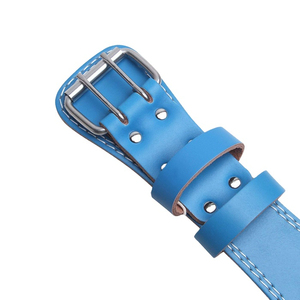 Ceinture de musculation en cuir - Protection professionnelle, durable et légère, accessoire de gym personnalisé pour la musculation - Product Image 6
