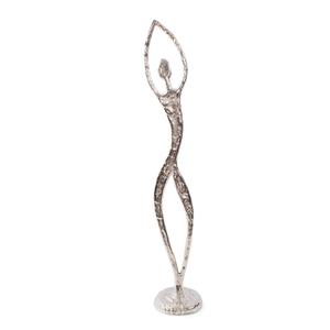 Contemporary Aluminium Figurative Sculpture Handmade Eco-Friendly Durable Modern Tabletop <b>Decor</b> for Living Room by Jaffs Exports - Product Image 1