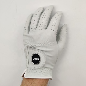Fabricante de Logotipos Personalizados al por Mayor, Guantes de Golf Deportivos Transpirables para Hombre, OEM, Piel de Oveja Cabretta Suave, Mano Izquierda - Product Image 2