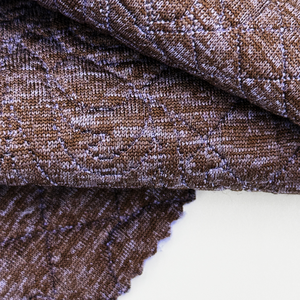 ผ้าควิลท์โพลีเอสเตอร์/สแปนเด็กซ์แบบกำหนดเองได้ ทันสมัย สำหรับชุดโยคะและชุดลำลอง - Product Image 4