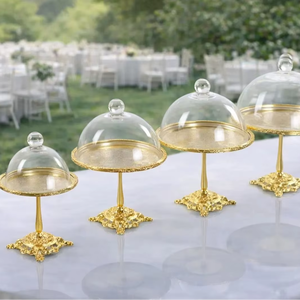 Décor de table pour traiteur, présentoir de restaurant, support de service, présentoir à gâteaux pour la maison et la cuisine, support à gâteaux d'anniversaire, décor de fête d'anniversaire - Product Image 5