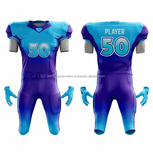 Uniforme de football américain personnalisé, respirant, à séchage rapide, vêtements d'équipe - Product Image 5