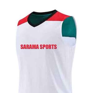 Camiseta de Baloncesto Reversible Personalizada, Diseño Transpirable de Alta Calidad, Logotipo Personalizado, Servicio OEM, Uniforme de Baloncesto - Product Image 4