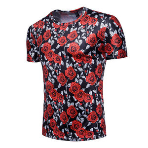 Nouveau design de t-shirt pour homme en sublimation, pour usage décontracté, de bonne qualité, produit très vendu, t-shirts pour homme en sublimation - Product Image 2