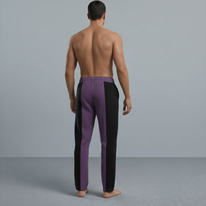 Pantalon de jogging décontracté pour homme en laine délavée sur mesure, 100 % coton respirant, écologique, coupe droite oversize, vente en gros - Product Image 5