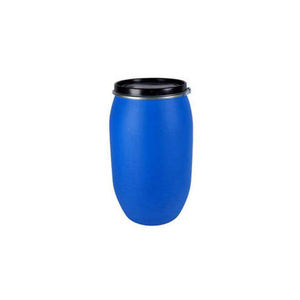 Venta de fábrica de bidones de plástico HDPE de 220L, azules, con tapa abierta, para envasar alimentos, productos químicos y líquidos, 220 litros, gran oferta disponible para venta al por mayor. - Product Image 1