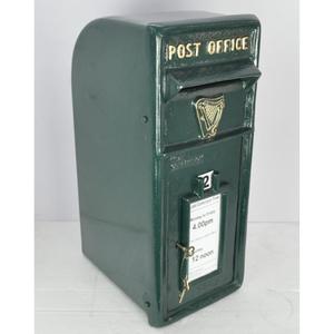 Vintage Green ER <b>Post</b> <b>Box</b> Customizable Designs E R Crown Emblem Front Access Decorative Antique Letter <b>Box</b> Garden Decoration - Product Image 4