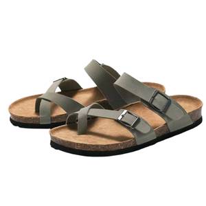 Sandalias de Cuero Transpirables para Hombre, Cuero Genuino, Punta Redonda, Calzado de Verano Premium, Exportación Global, Fabricante al por Mayor - Product Image 2