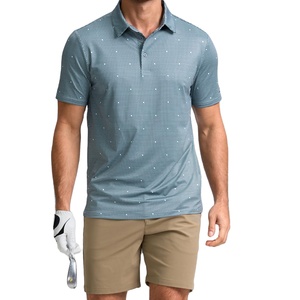 Venta caliente 2025 nuevos hombres Casual actividades al aire libre polos hombres manga corta secado rápido poliéster Polo camisa - Product Image 2
