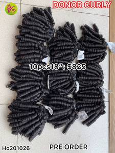 Extensiones de Cabello Humano Rizado de Donante Vietnamita de la Mejor Calidad, Doble Trama, Precio Económico - Product Image 2