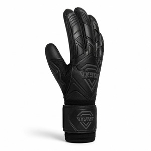 OXYTAG Football Goalkeeper Gloves Full Finger Leather Breathable Non-Slip Adjustable Wrist <b>Strap</b> Goalkeeper Gloves - Product Image 4
