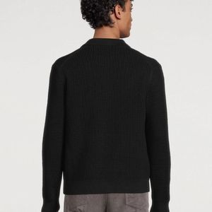 Manufactory Wholesale 2026 new Customizable Design Pattern single breasted Knitted <b>Cardigans</b> With customize Logo - Product Image 4