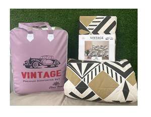 Elegante Juego de Ropa de Cama de Algodón Puro con Edredón y Almohada Premium, Perfecto para la Decoración y Relajación del Dormitorio - Product Image 1