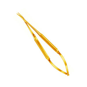 Ciseaux à cuticules professionnels en acier inoxydable à lame incurvée et affûtée, pour soins des ongles, usage en salon, qualité de précision, instruments Kaamir - Product Image 5