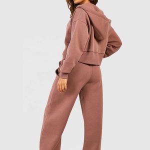 Ensemble de survêtement pour femme, veste coupe-vent et pantalon de jogging personnalisés, ensemble de 2 pièces pour l'entraînement féminin - Product Image 5