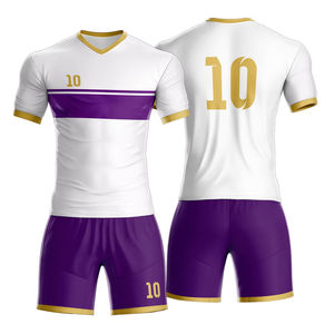 OEM Custom Breathable Soccer Wear Full Set Football <b>Kit</b> Including Jersey T-shirt with Personalized Uniform for Football Players - Product Image 1