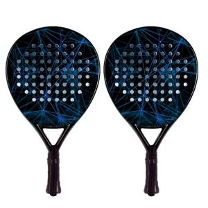Raquetas de Pádel Personalizadas de Diseño Popular, Raqueta de Pádel Profesional de Fibra de Carbono 3K/12K/18K en Venta - Product Image 4